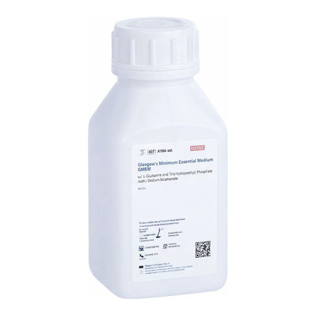 Himedia Glasgow’s Minimum Essential Medium? GMEM w/ L-Glutamine and Tryptose Phosphate Broth w/o Sodium bicarbonate