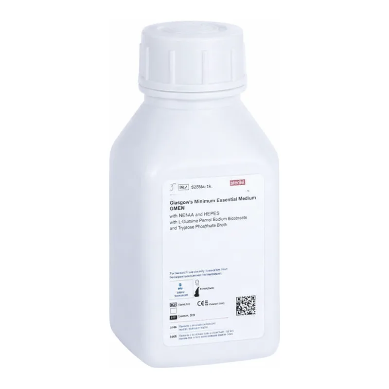 Himedia Glasgow’s Minimum Essential Medium GMEM w/ L-Glutamine and NEAA w/o Sodium phosphate, Sodium bicarbonate and Tryptose Phosphate Broth