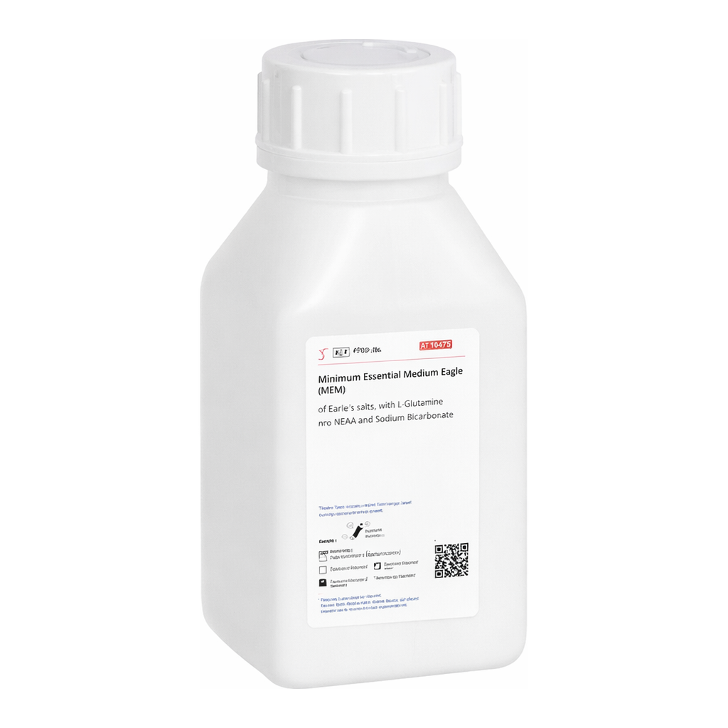 Himedia Minimum Essential Medium Eagle (MEM) w/ Earle’s salts and NEAA w/o L-Glutamine, Phenol red and Sodium bicarbonate