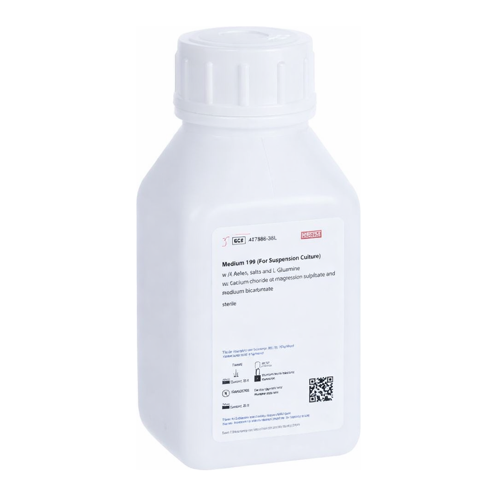 Himedia Medium 199 (For Suspension Culture) w/ Earle’s salts and L-Glutamine w/o Calcium chloride, Magnesium sulphate and Sodium bicarbonate