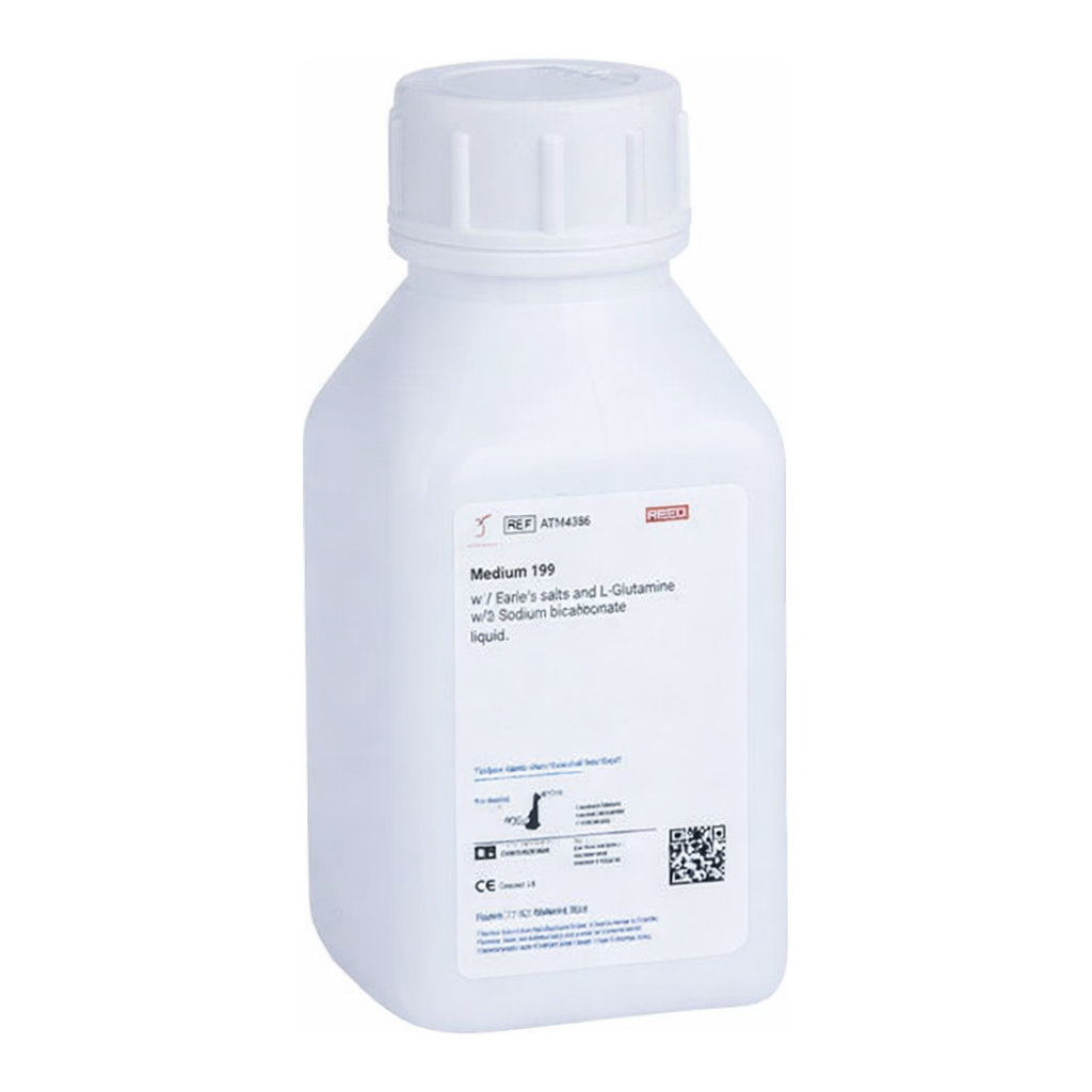 Himedia Medium 199 w/ Earle’s salts and L-Glutamine w/o Sodium bicarbonate