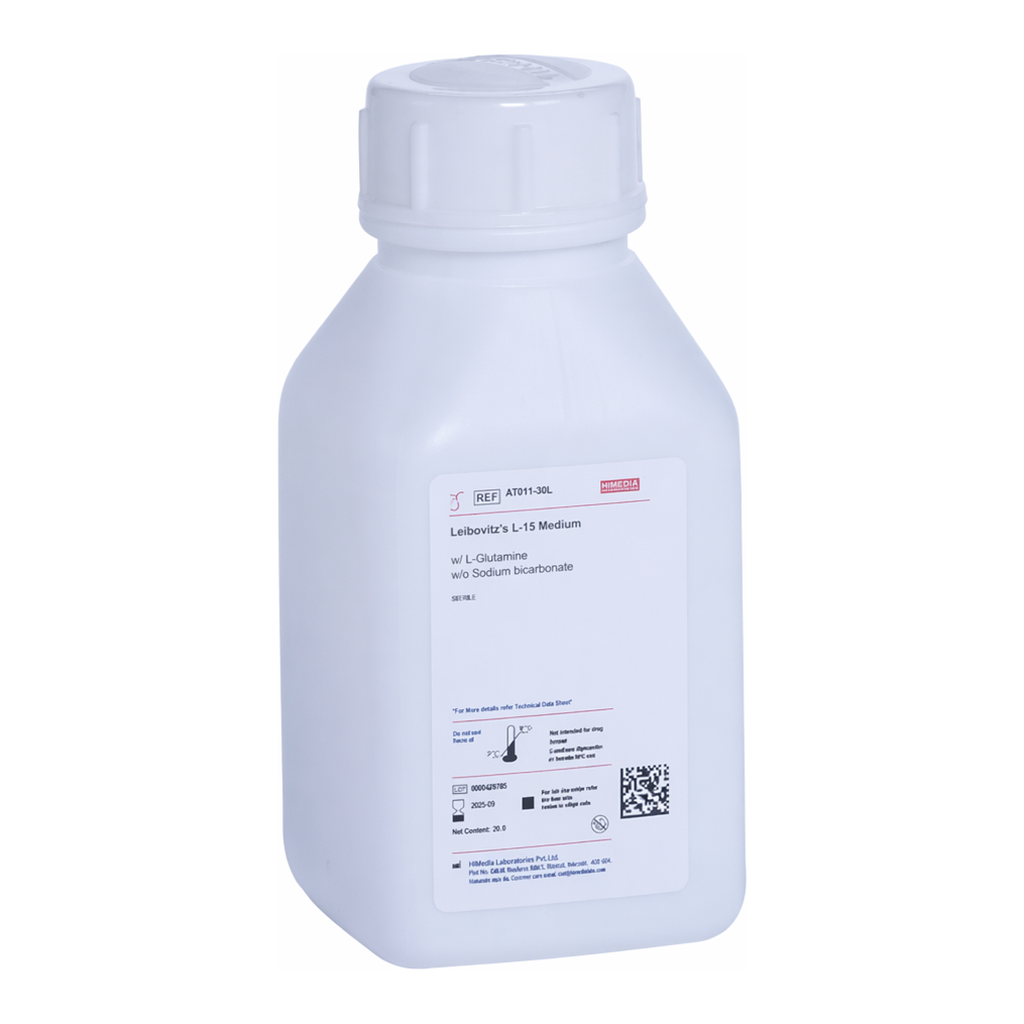 Himedia Leibovitz’s L-15 Medium w/ L-Glutamine w/o Sodium bicarbonate