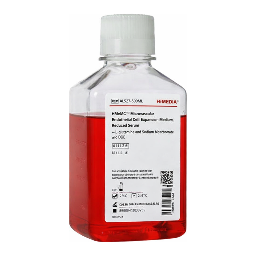 Himedia HiEndoXL Microvascular Endothelial Cell Expansion Medium, Reduced Serum w/L-Glutamine and Sodium bicarbonate w/o BBE
