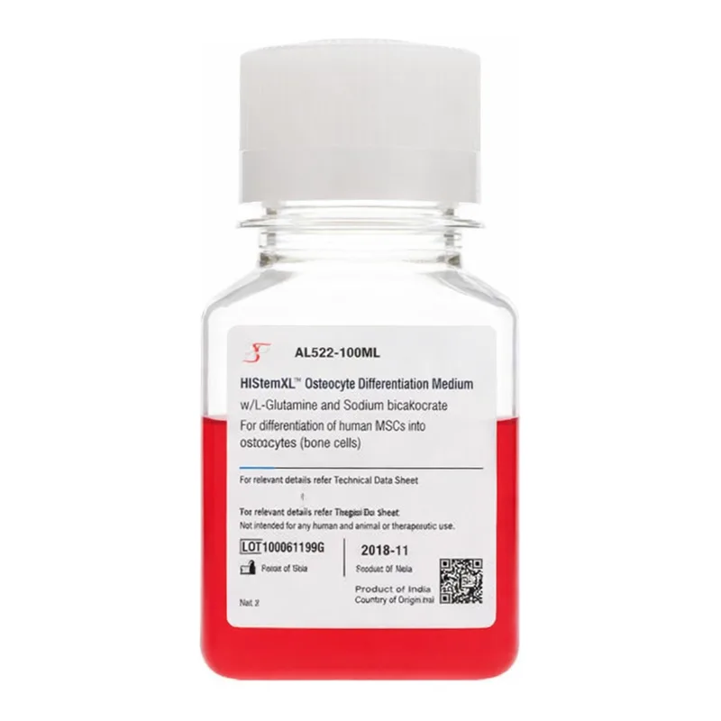 Himedia HiOsteoXL Osteocyte Differentiation Medium w/ L-Glutamine and Sodium bicarbonate