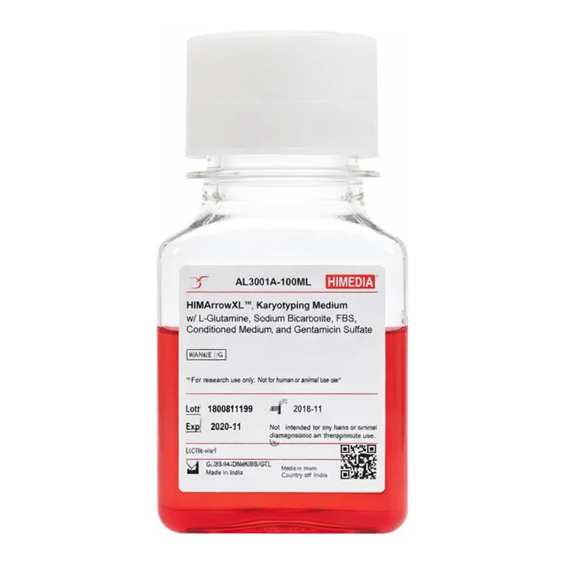 Himedia HiMarrowXL Karyotyping Medium w/ L-Glutamine, Sodium bicarbonate, FBS, Conditioned Medium and Gentamicin Sulfate