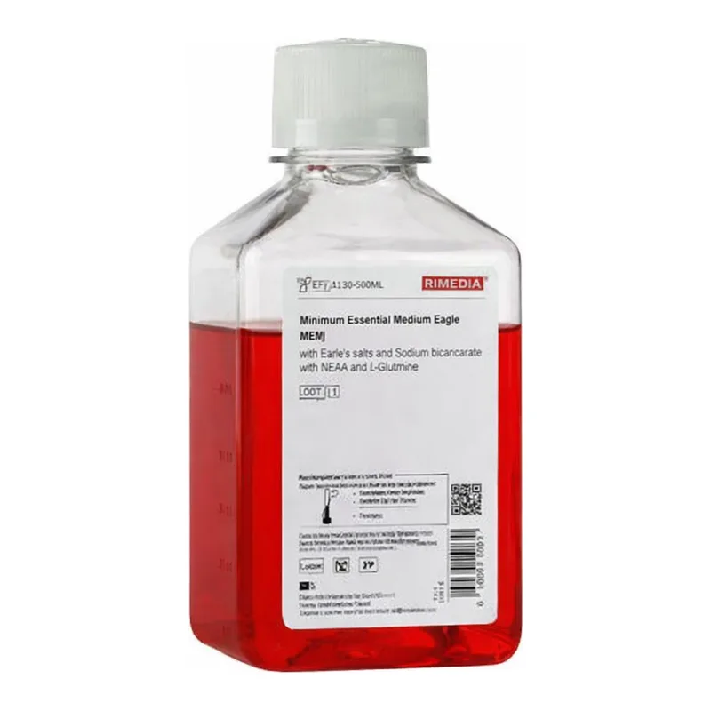 Himedia Minimum Essential Medium Eagle (MEM) with Earle`s Salts, L-Glutamine, 25mM HEPES, NEAA and Sodium bicarbonate