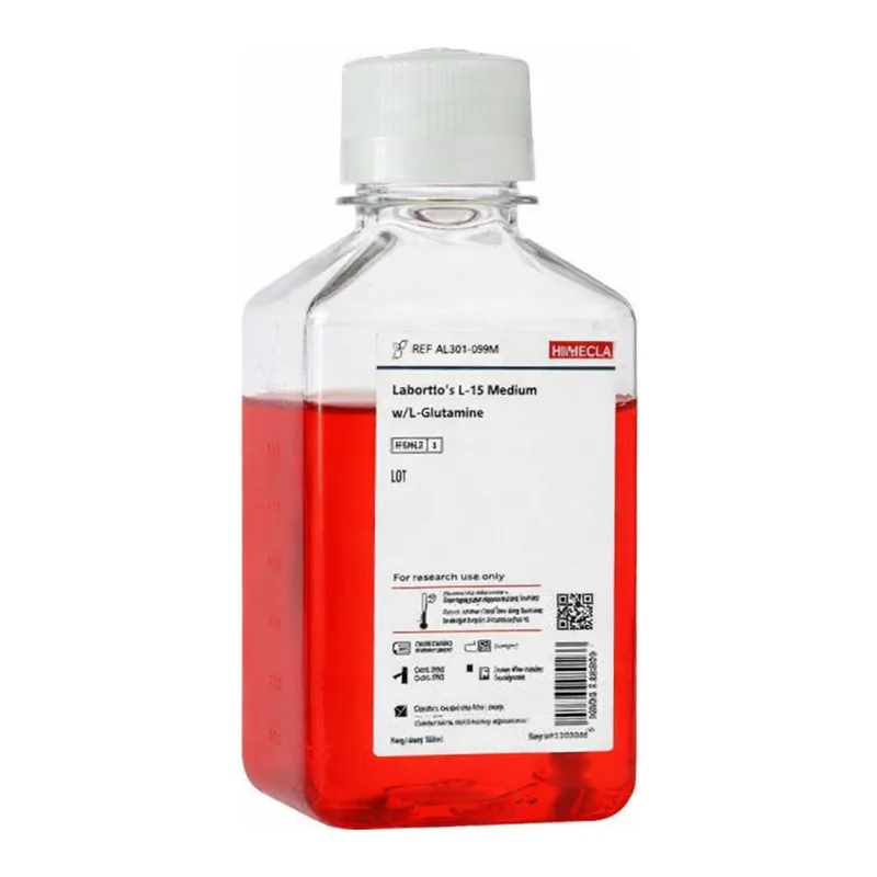 Himedia Leibovitz’s L-15 Medium w/ L-Glutamine and Sodium bicarbonate w/o Phenol red and Sodium pyruvate