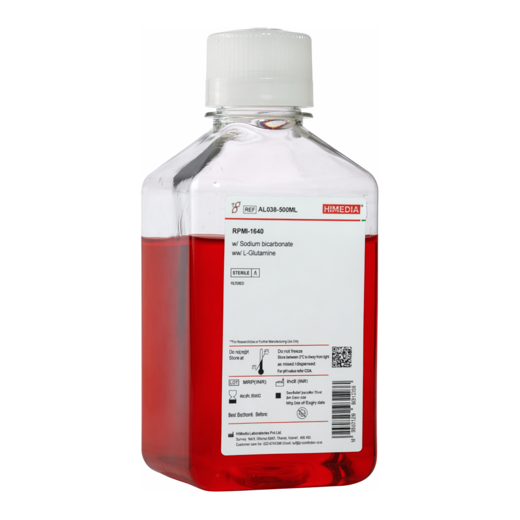 Himedia RPMI-1640 w/ L-Glutamine and 20mM HEPES buffer w/o Sodium bicarbonate