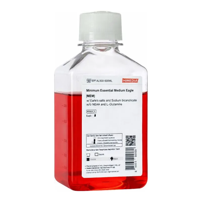 Himedia Minimum Essential Medium Eagle (MEM) 10X w/ Earle`s salts w/o NEAA, L-Glutamine and Sodium bicarbonate