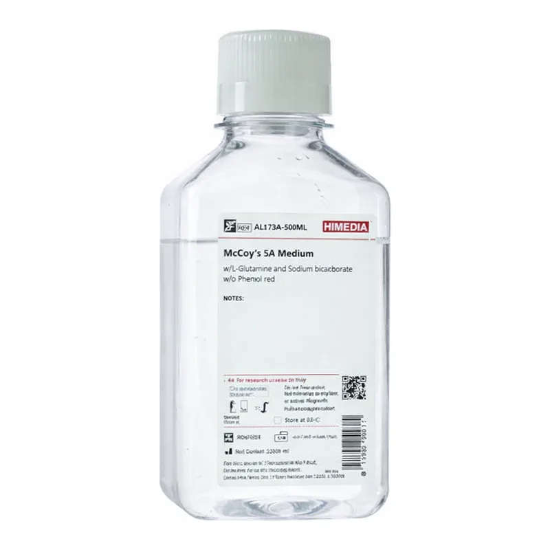 Himedia McCoy’s 5A Medium w/ L-Glutamine and Sodium bicarbonate w/o Phenol red