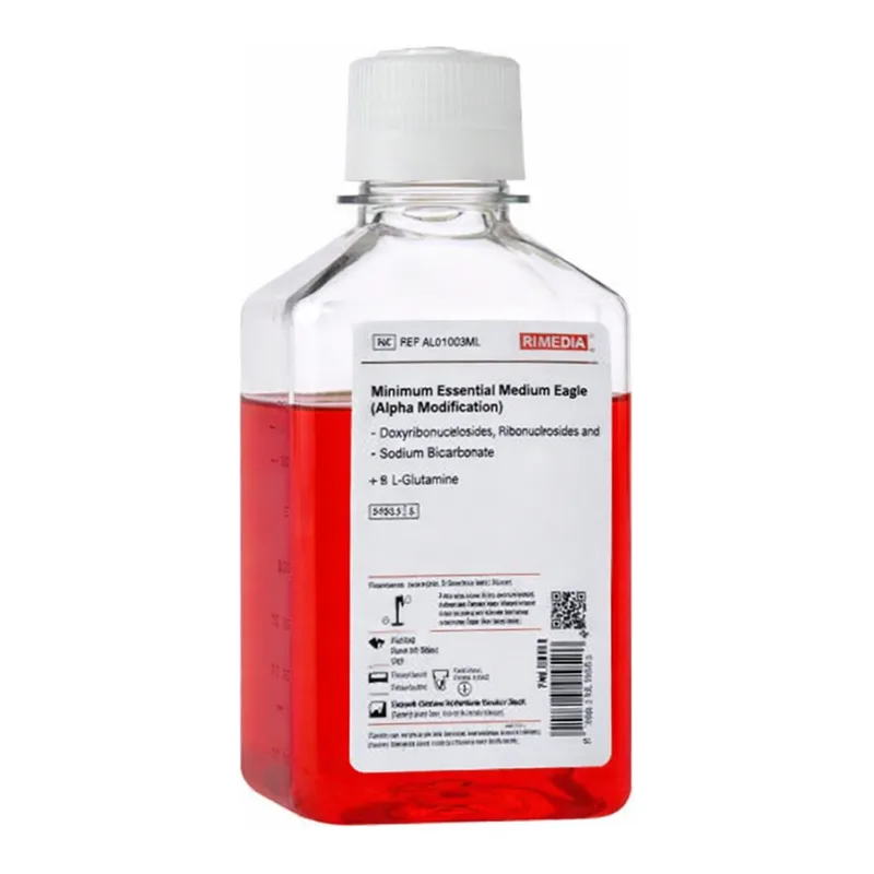 Himedia Minimum Essential Medium Eagle (Alpha Modification) w/ Deoxyribonucleoside, Ribonucleoside, L-Glutamine and Sodium bicarbonate