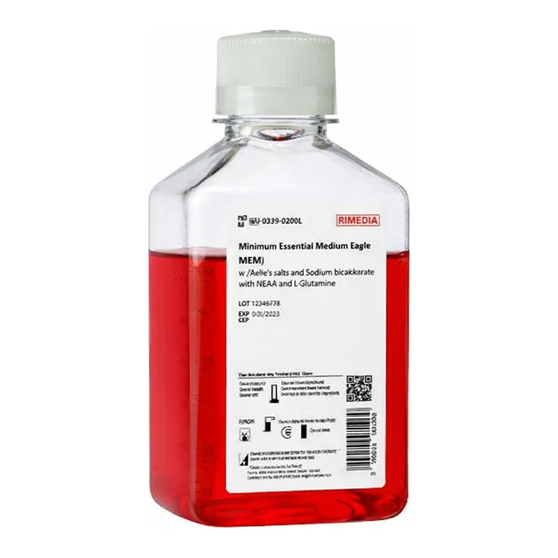 Himedia Minimum Essential Medium Eagle (MEM) w/ Earle’s salts, L-Glutamine and 2.2gms per litre Sodium bicarbonate w/o NEAA