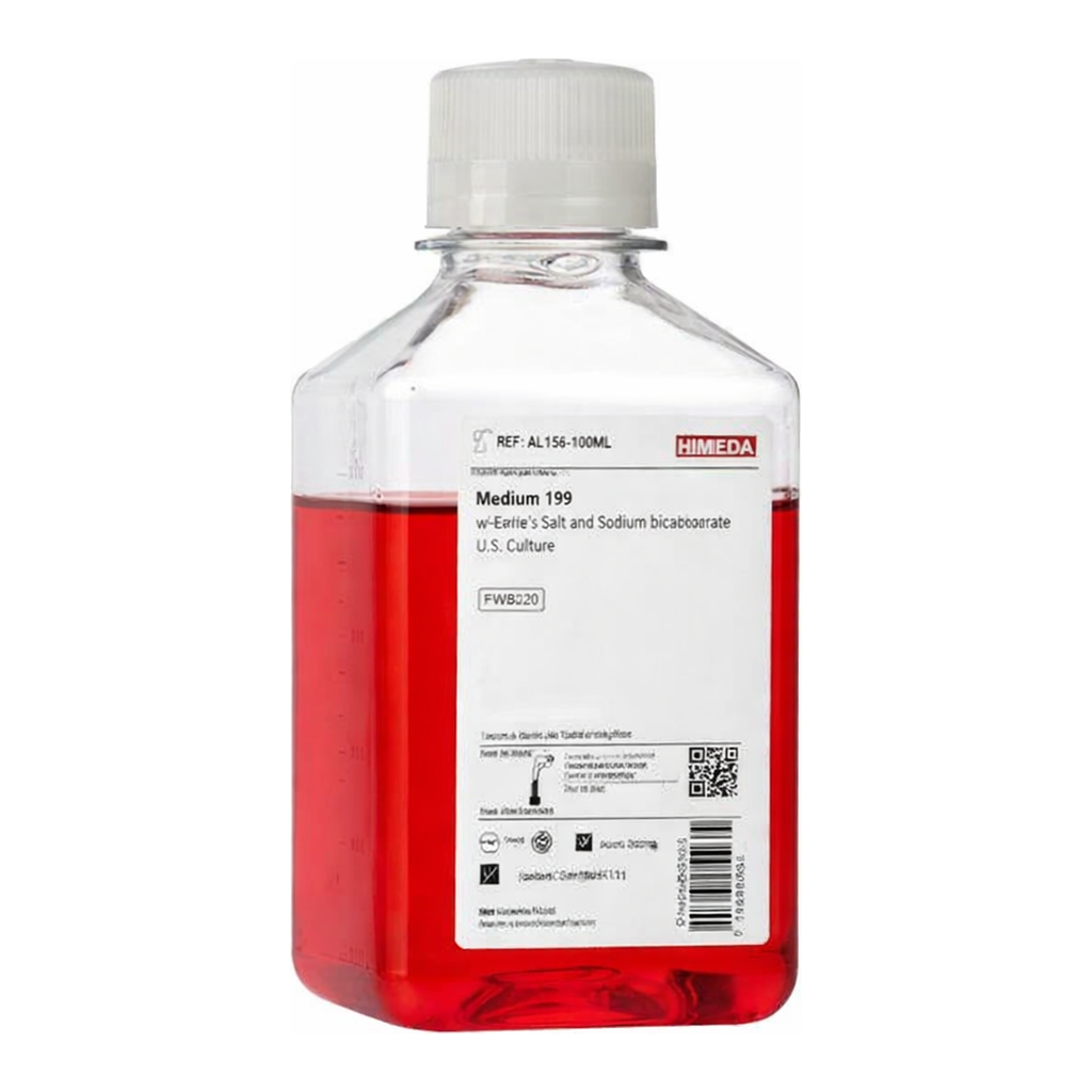 Himedia Medium 199 w/ Earle’s Salts, L-Glutamine and Sodium bicarbonate