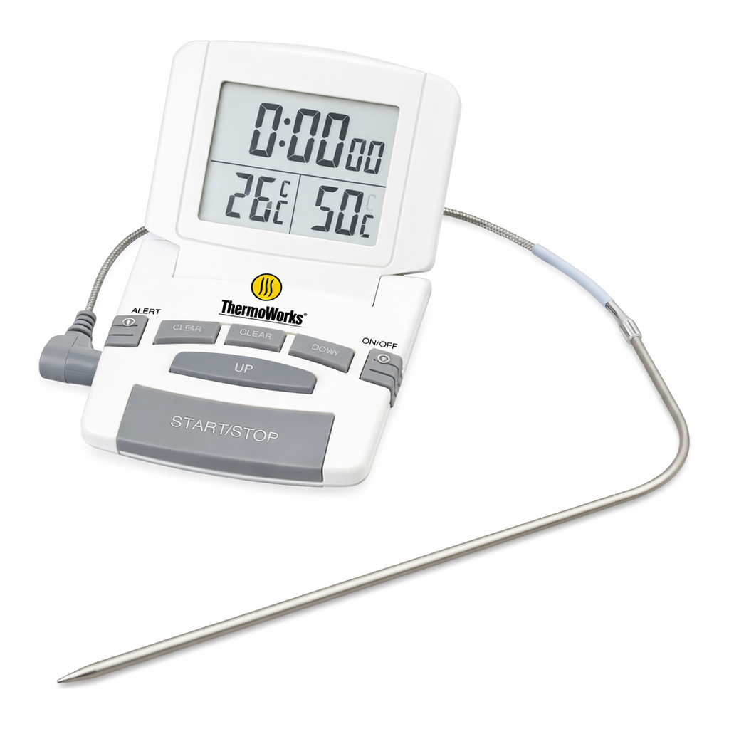 AS ONE Thermometer with Timer, 타이머부착 온도계