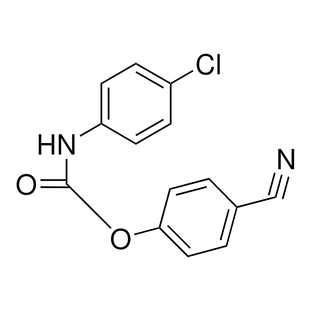 Merck 4-CYANOPHENYL N-(4-CHLOROPHENYL-