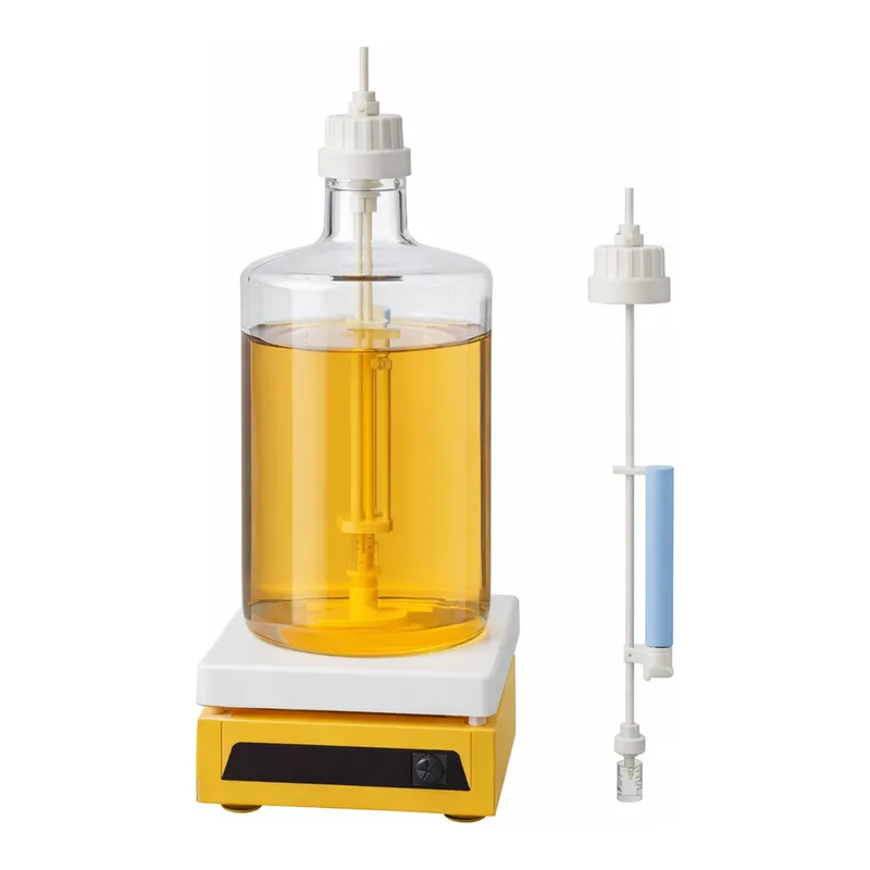 AS ONE Stirring SHAFT PVDF, 교반날개달린 테플론®샤프트