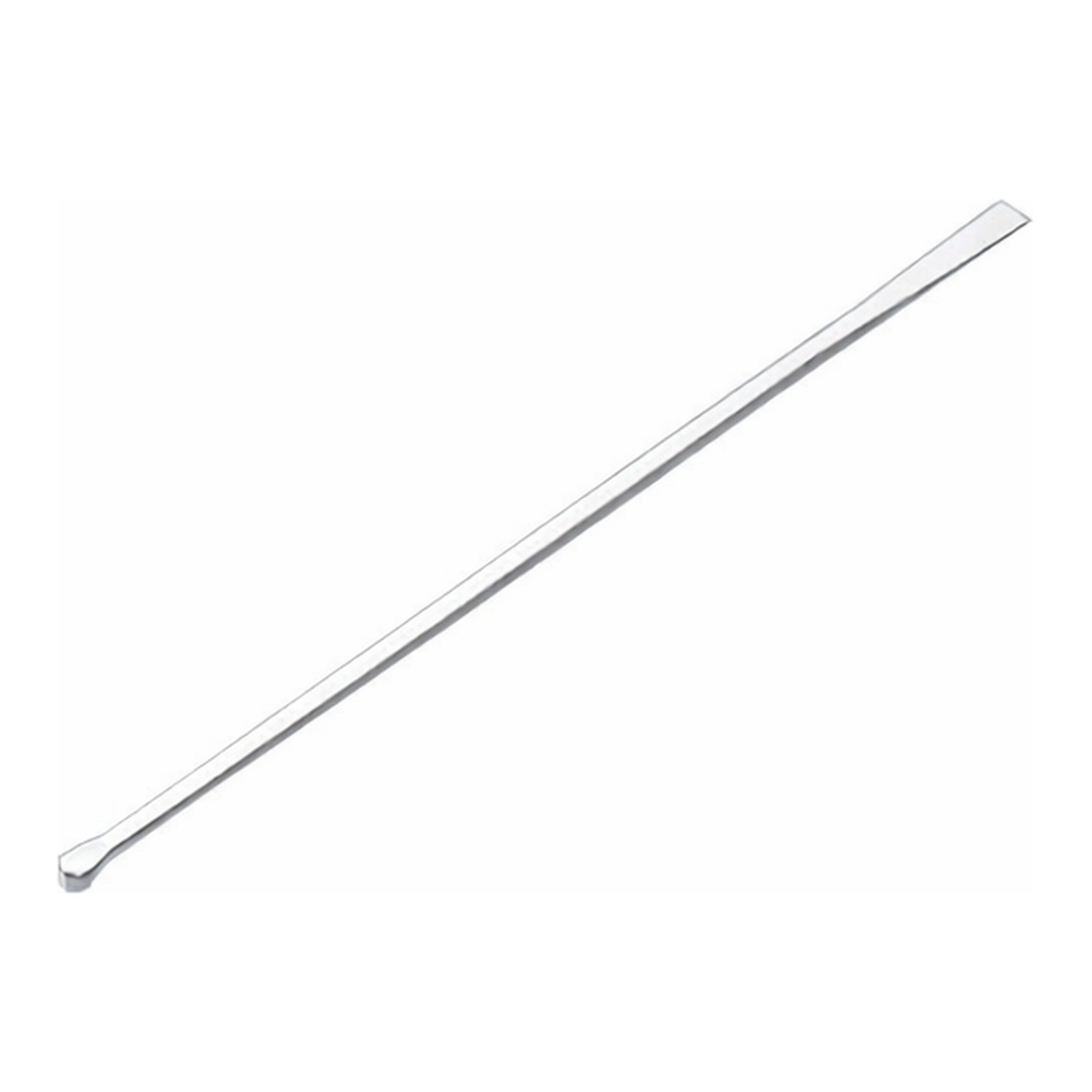 AS ONE Micro Spatula 150 Round Thin Stainless Steel