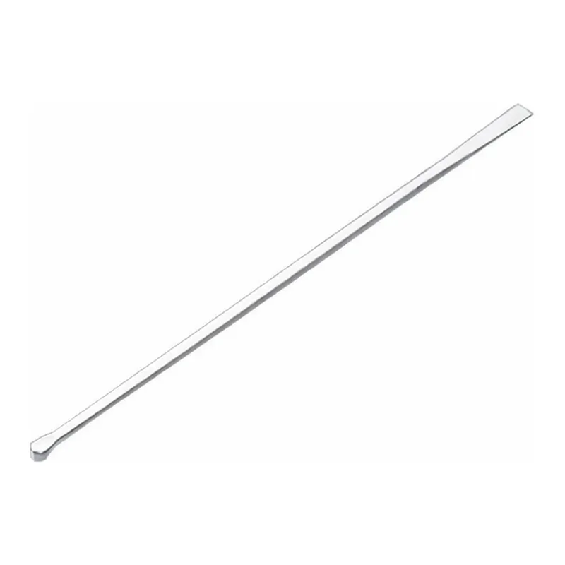 AS ONE Micro Spatula 150 Round Thin Stainless Steel