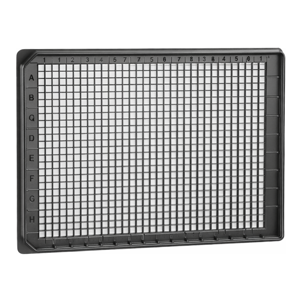 Greiner Bio One MICROPLATE, 1536 WELL, PS, F-BOTTOM, µCLEAR®,BLACK, LOBASE, MED. BINDING, 15 PCS./BAG