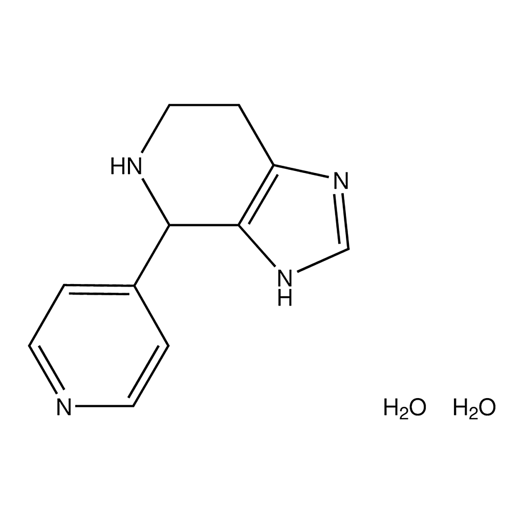 Merck 4-(4-Pyridinyl)-4,5,6,7-tetrahydro-3H-imidazo[4,5-c]pyridine dihydrate