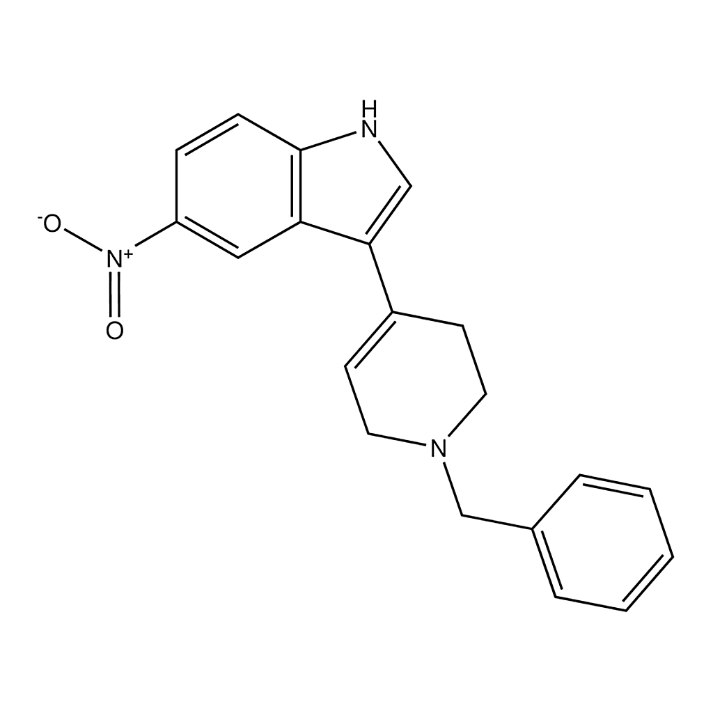 Merck 5-Nitro-3-(1-benzyl-1,2,3,6-tetrahydropyridin-4-yl)-1H-indole