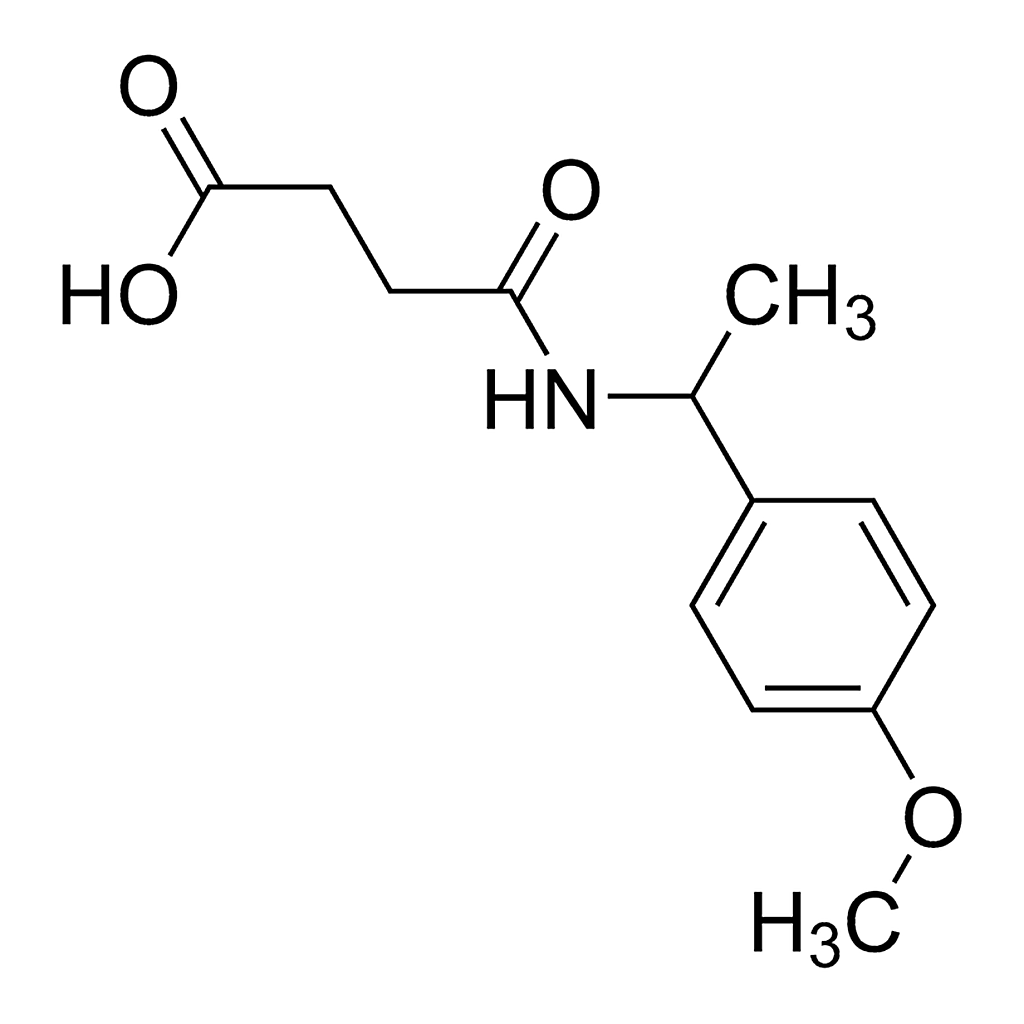 Merck 4-{[1-(4-Methoxyphenyl)ethyl]amino}-4-oxobutanoic acid