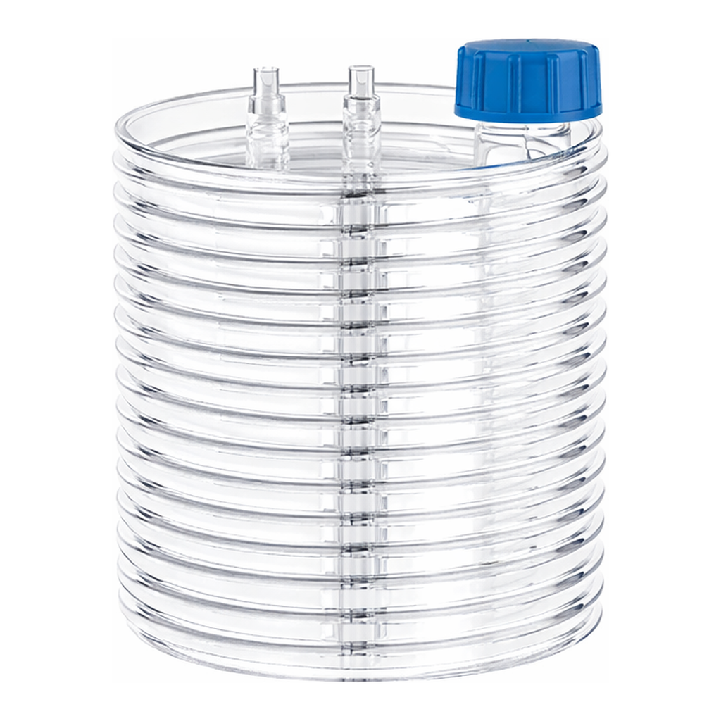 Greiner Bio One CELLDISC, 16 LAYERS, 4.000 CM², PS, CLEAR,STANDARD SCREW CAP BLUE, ADVANCED TC, STERILE, SINGLE PACKED