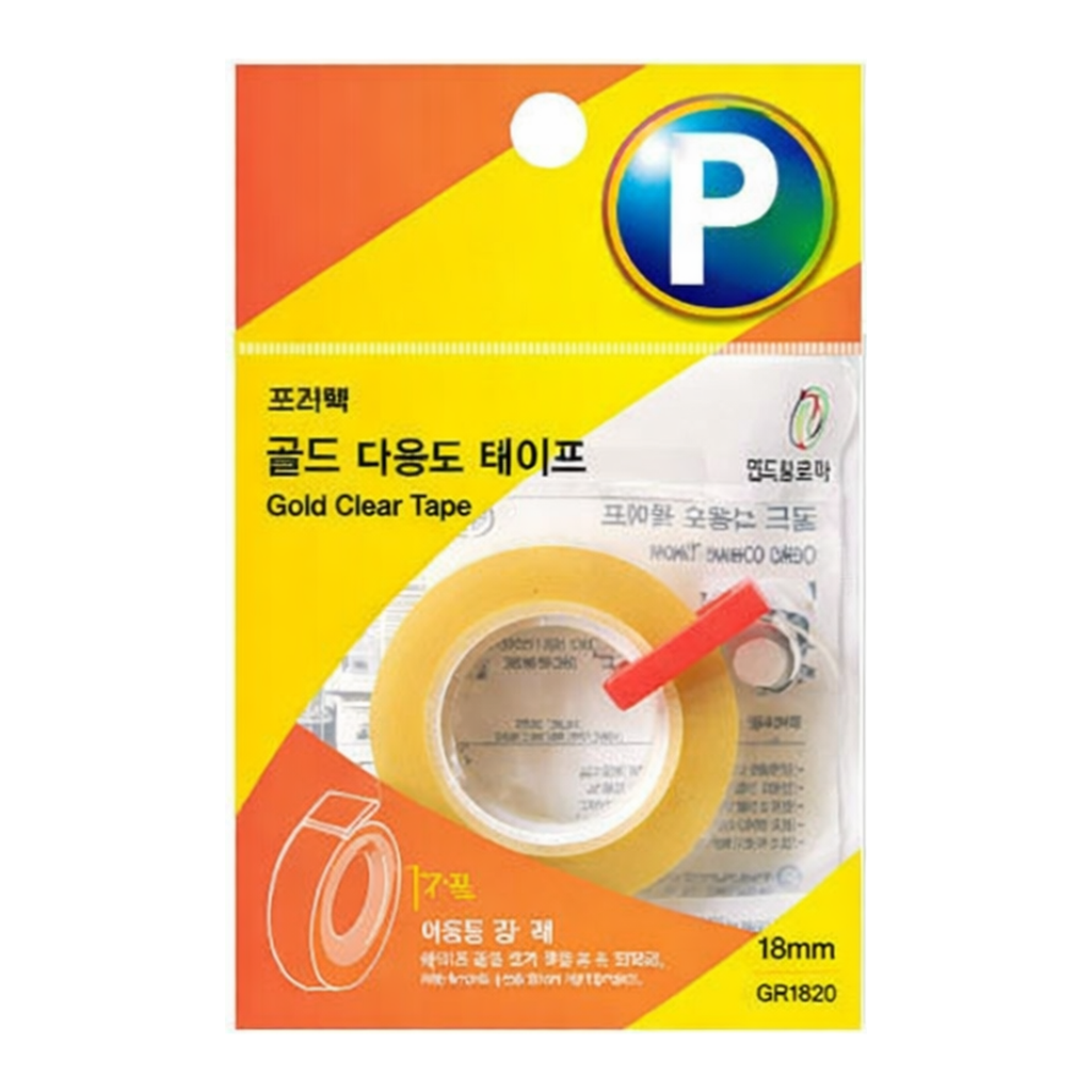 OFFICENEX 재고문의
프린텍 GR1820골드다용도테이프 리필 (18 x 20)