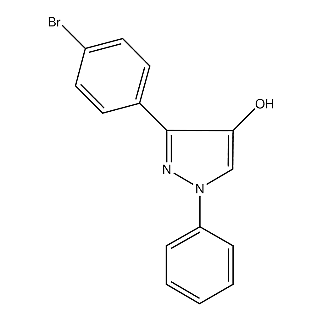 Merck 3-(4-Bromophenyl)-1-phenyl-1H-pyrazol-4-ol