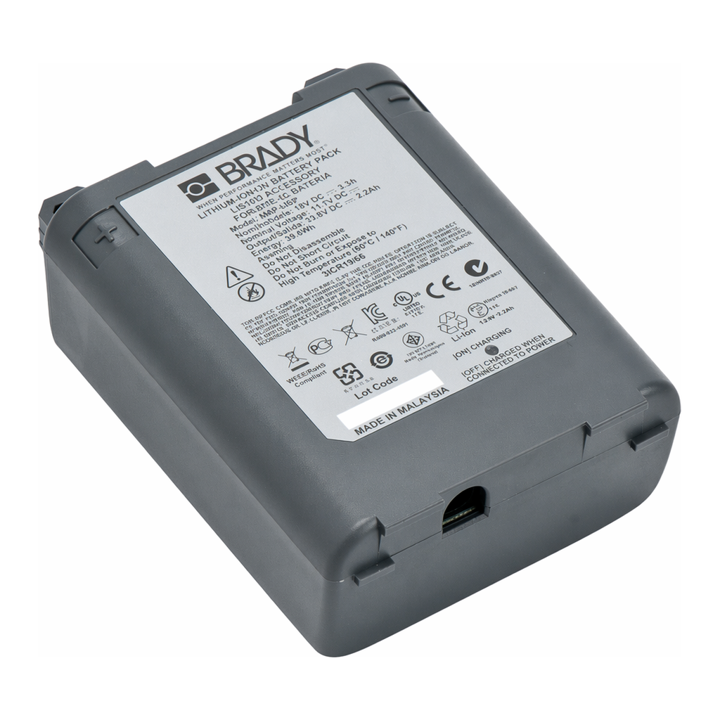 Brady BMP51 BMP53 Lithium Ion Rechargeable Battery Pack