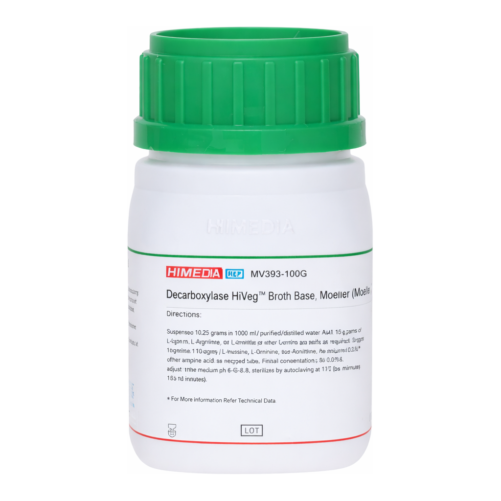 Himedia Decarboxylase HiVeg Broth Base, Moeller  (Moeller Decarboxylase HiVeg Broth Base)