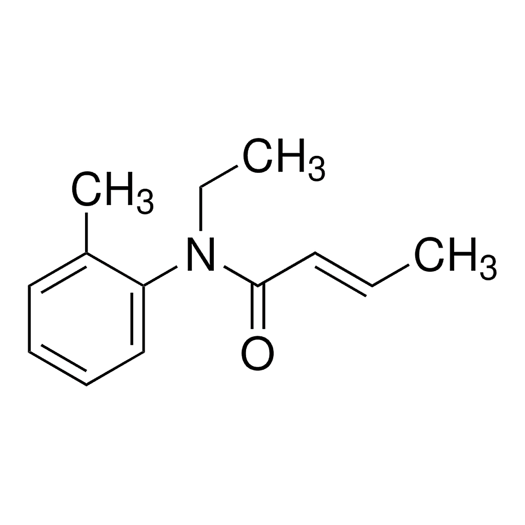 Merck Crotamiton for peak identification