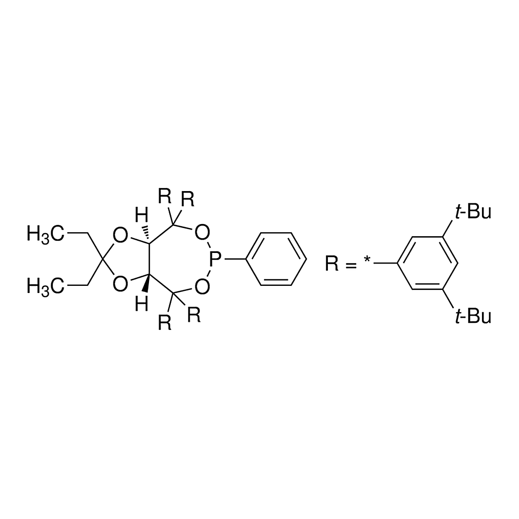 Merck (3aR,8aR)-4,4,8,8-tetrakis(3,5-di-tert-butylphenyl)-2,2-diethyl-6-phenyltetrahydro-[1,3]dioxolo[4,5-e][1,3,2]dioxaphosphepine