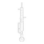 Merck Pyrex(R) extraction apparatus with Allihn condenser, jointed