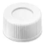 Waters White Cap with X-Slit PTFE Silicone Septum