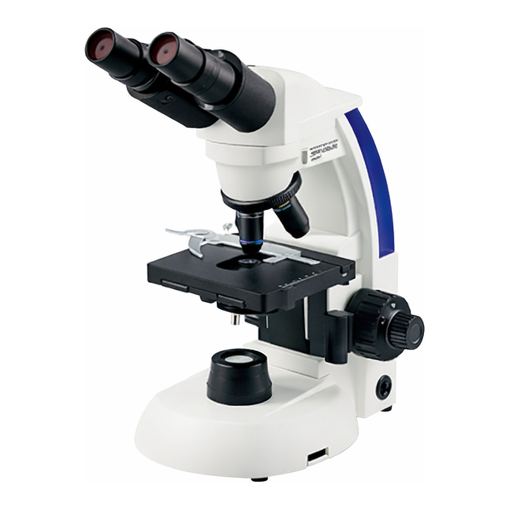 AS ONE Biological Microscope with LED Plan Lens, Binocular 40 - 1000 x