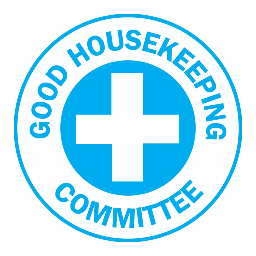 Brady GOOD HOUSEKEEPING COMMITTEE Hard Hat Labels