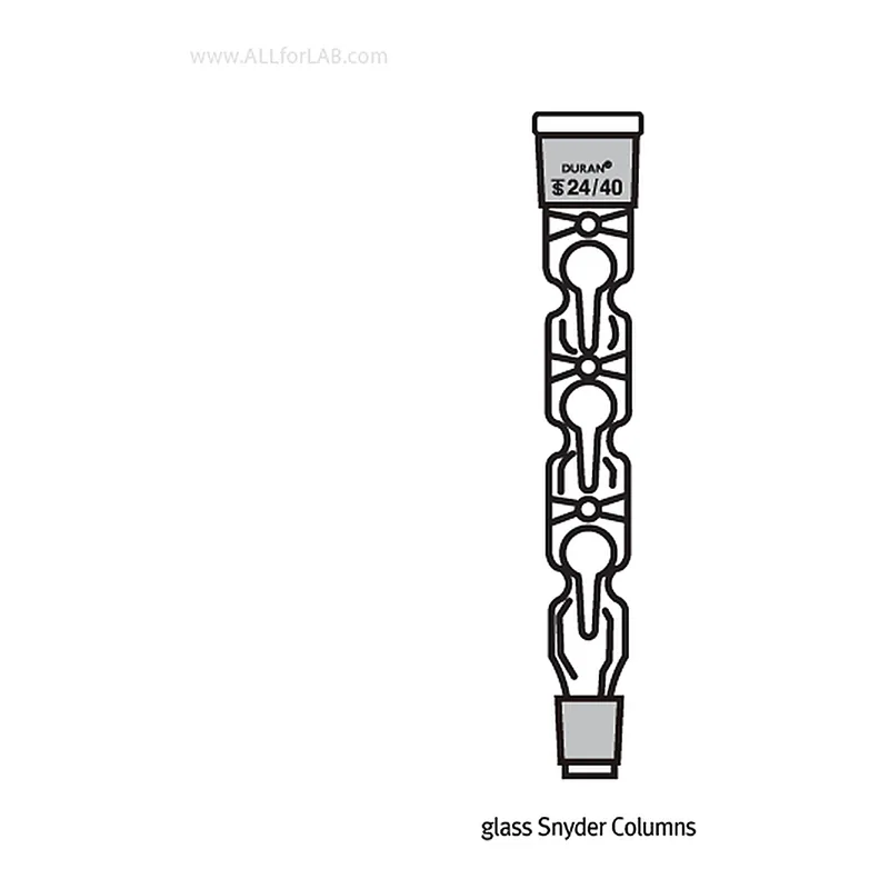 Daihan Science Snyder Column, Ideal for Concentrations, with ASTM & DIN Joints<br>Ideal for “Ku