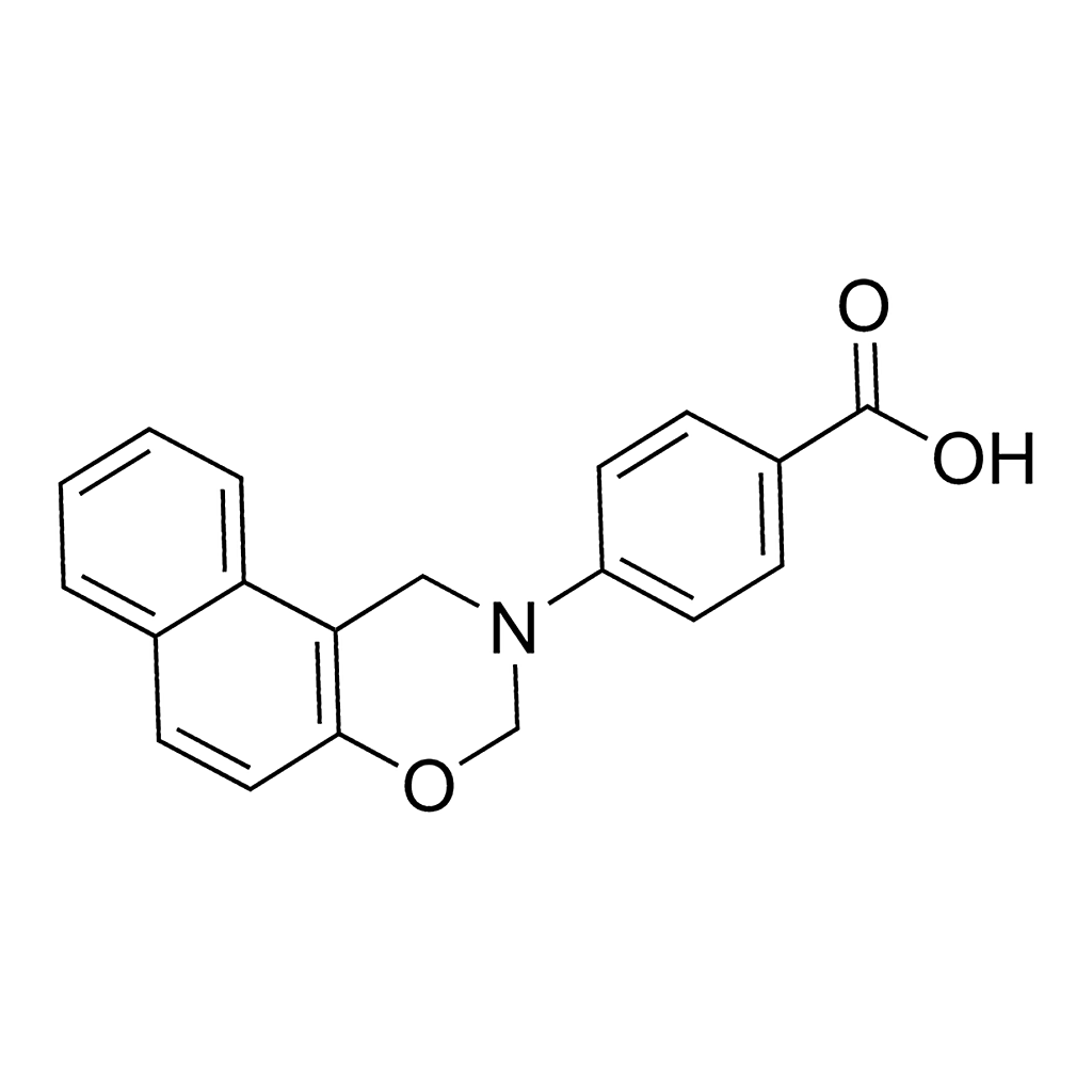 Merck 4-(1H-Naphtho[1,2-e][1,3]oxazin-2(3H)-yl)benzoic acid