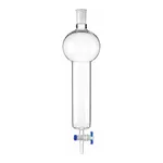 Merck Synthware(TM) chromatography column with reservoir, coarse fritted disc and PTFE stopcock