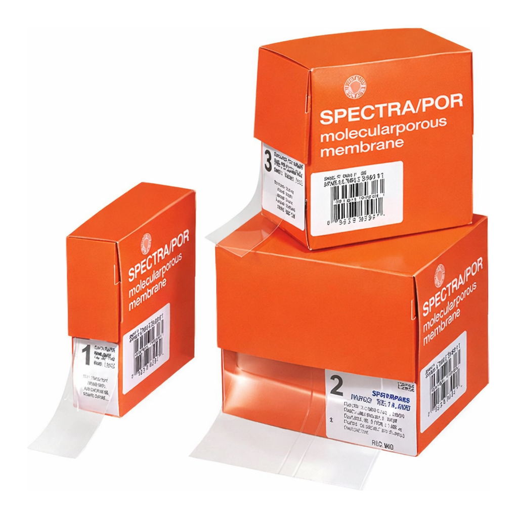 Thermo Fisher Scientific Spectra/Por 1 RC Dialysis Membrane Tubing 6000 to 8000 Dalton MWCO