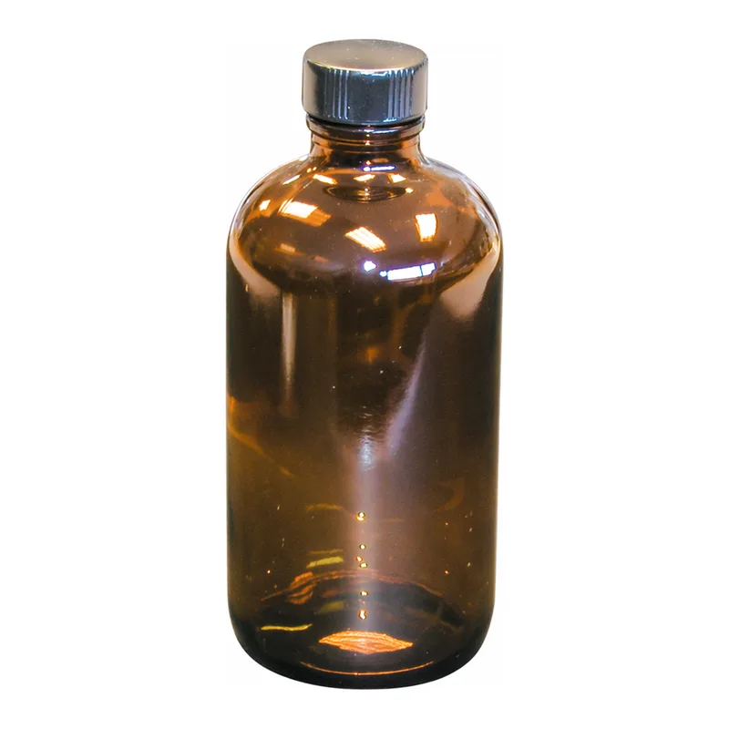Thermo Fisher Scientific Wheaton Amber Boston Rounds with PE Cone Lined Caps