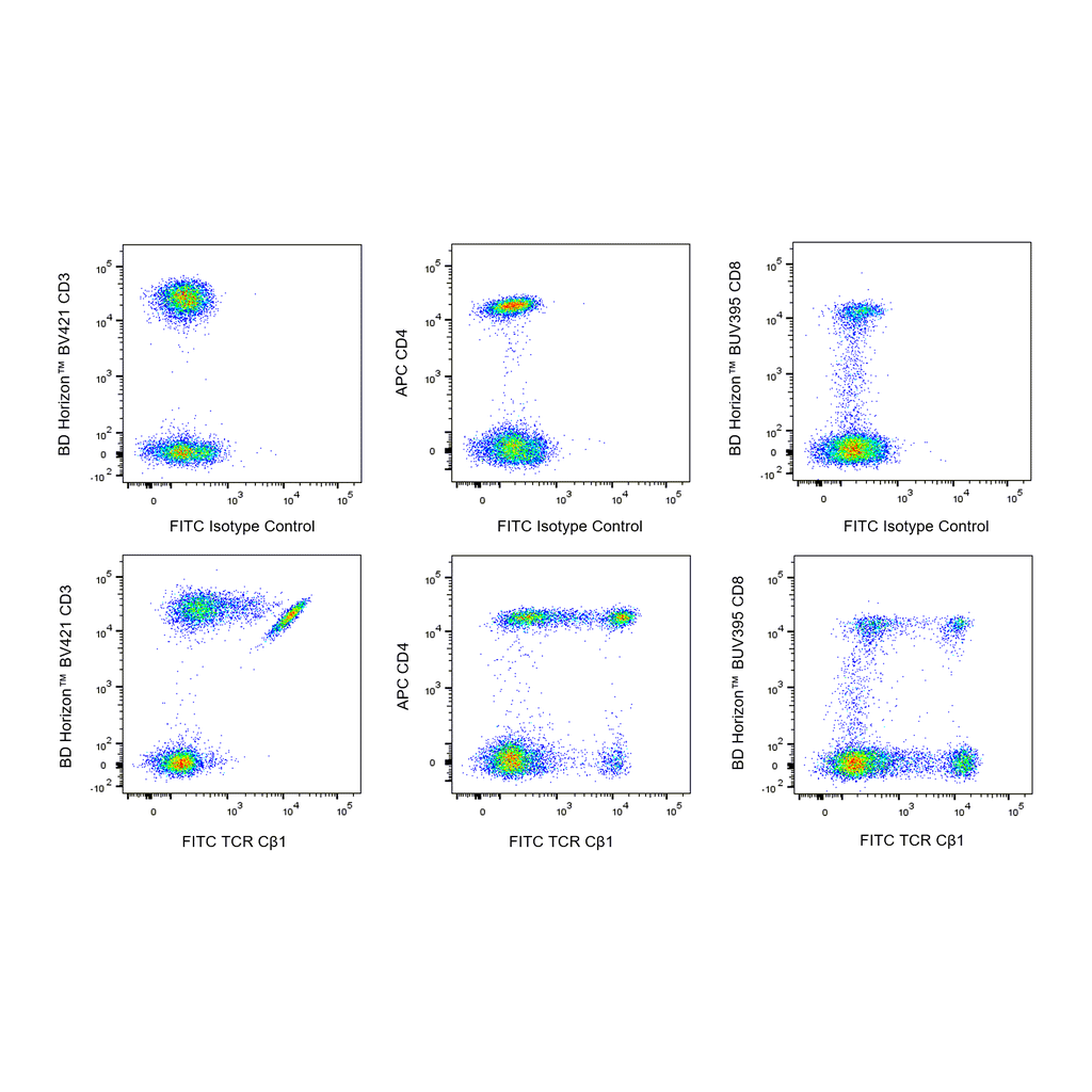 BD FITC Mouse Anti-Human TCR Cβ1