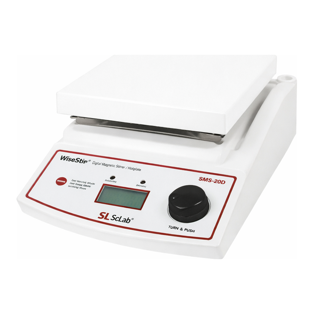 Daihan Science SciLab Standard Digital & Analog Magnetic Stirrer “WiseStir SMS-20”, 180×180mm