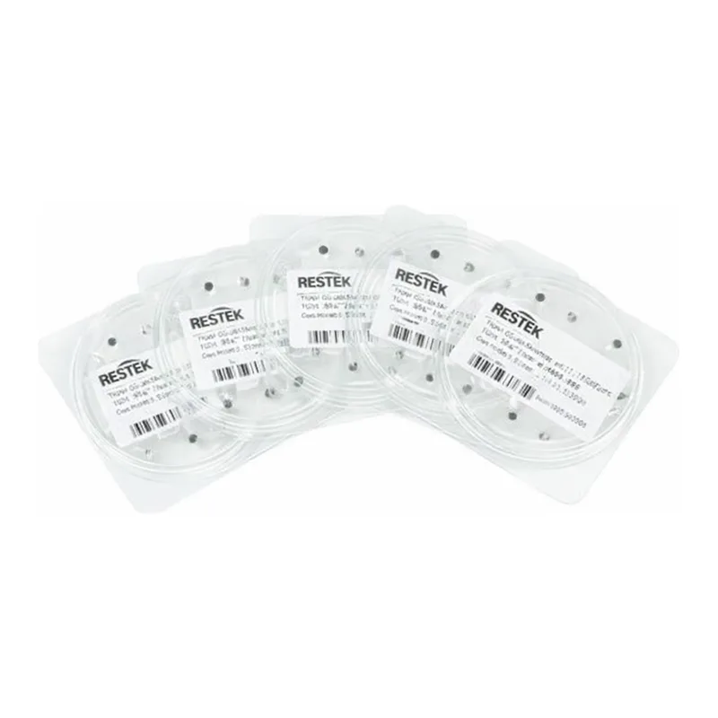 Restek Ferrule,Vespel/Graphite, VG1, 85% Vespel/15% Graphite Compact, 1/16in, 0.8mm ID, 50-pk.