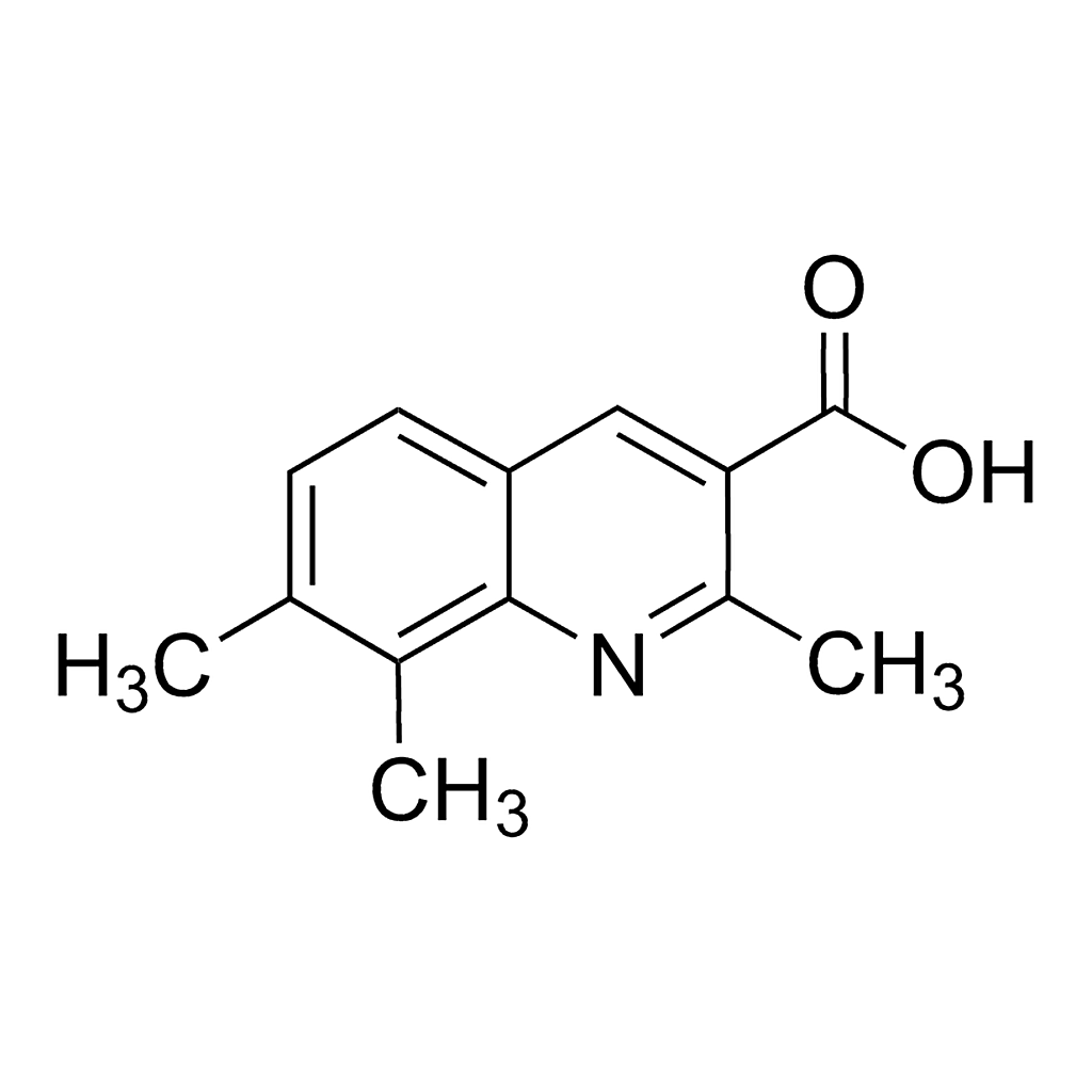 Merck 2,7,8-Trimethylquinoline-3-carboxylic acid