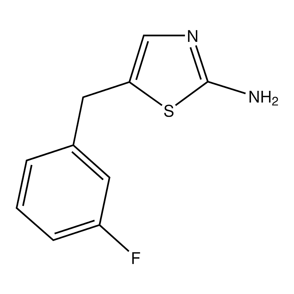 Merck 5-(3-Fluorobenzyl)-1,3-thiazol-2-amine