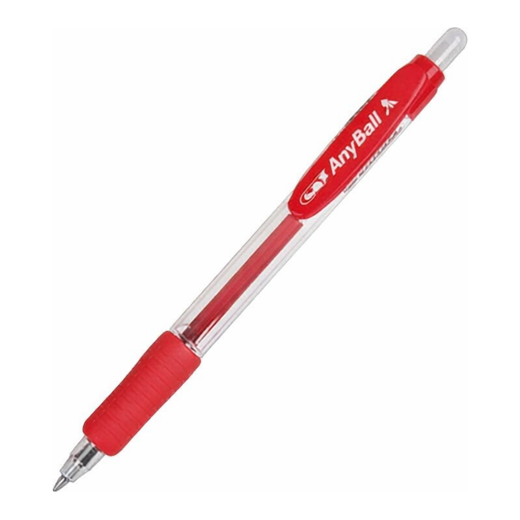 OFFICENEX 동아 애니볼펜 (적색/0.7mm)