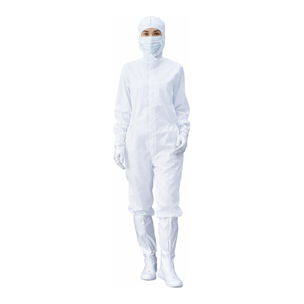 AS ONE Dust-Free Garment AS199C For Unisex Blue S