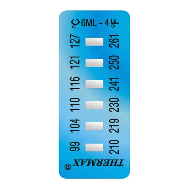 THERMAX 6 LEVEL MINI IRREVERSIBLE STRIP RANGE
